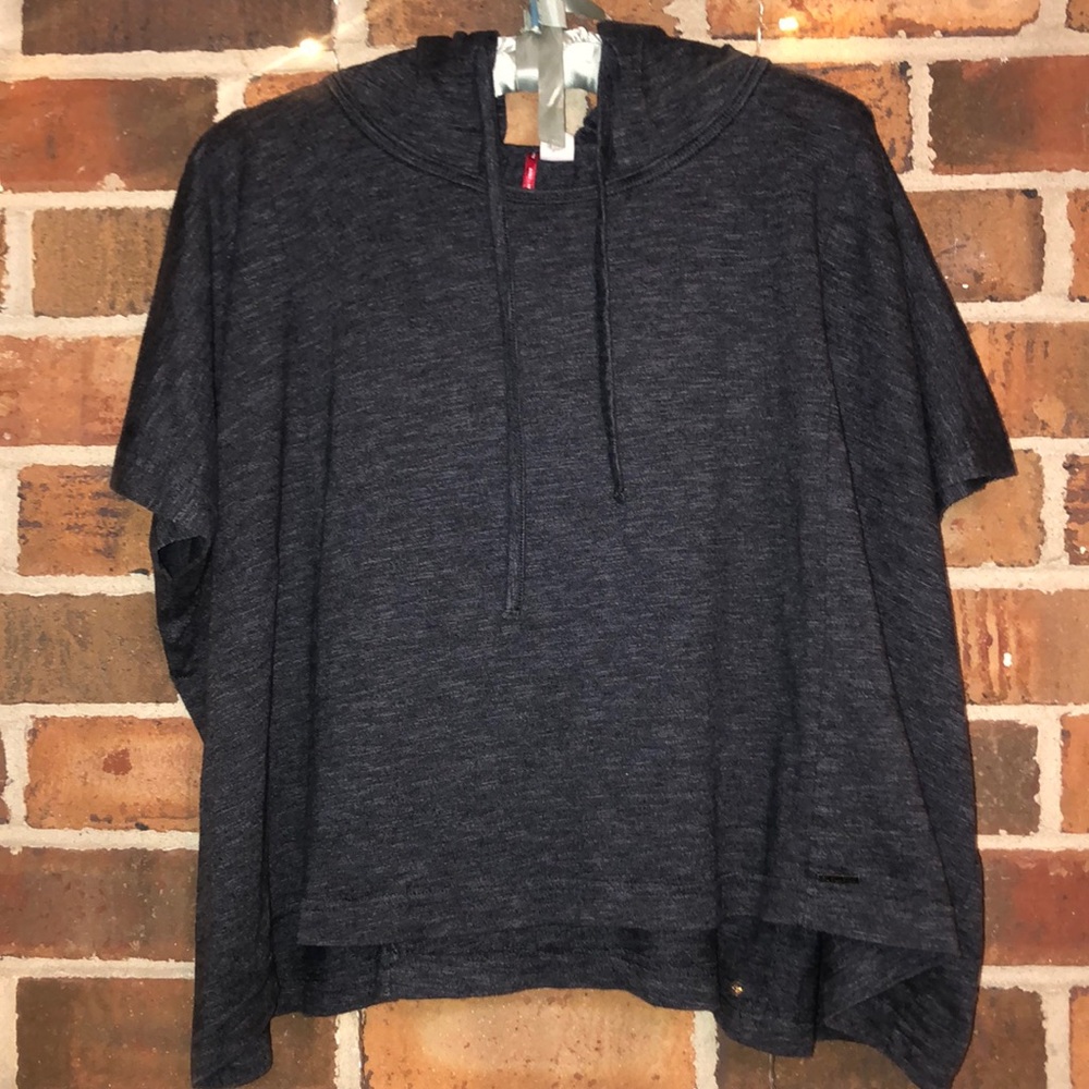 Element cropped short sleeve hoodie